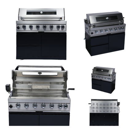96-Inch Stainless Steel Gas Grill Outdoor