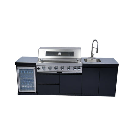 96-Inch Stainless Steel Gas Grill Outdoor