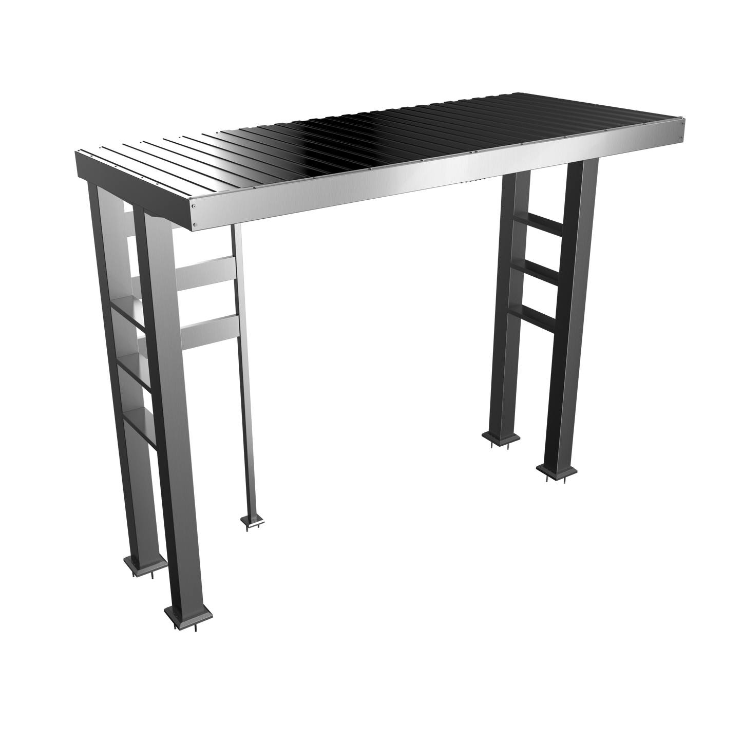 97" Deluxe Stainless Steel Gas Grill with Shed
