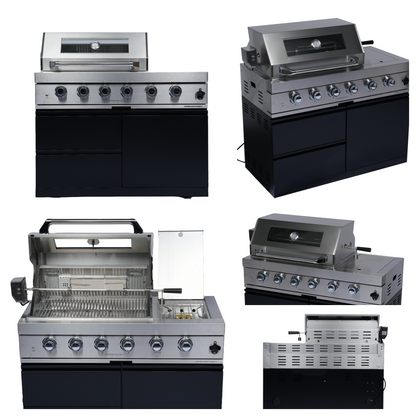 98-Inch Deluxe Stainless Steel Gas Grill