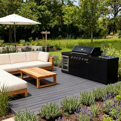 Deluxe Stainless Steel Barbecue Gas Grill