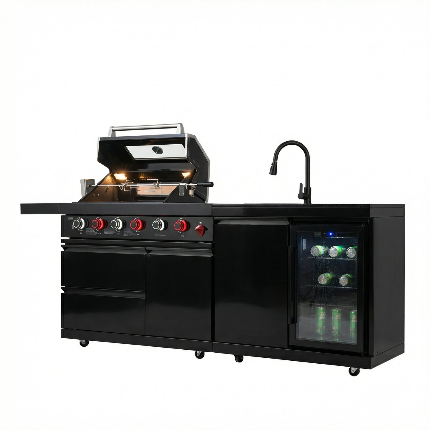 Deluxe Stainless Steel Gas BBQ Grill