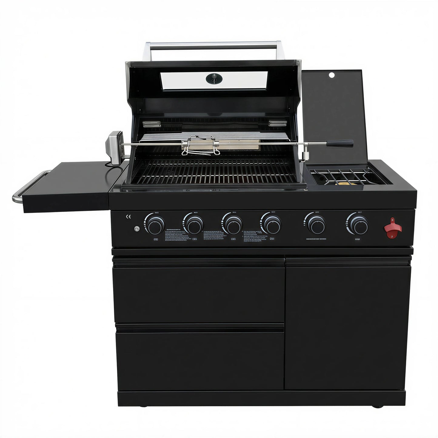 Deluxe Stainless Steel Gas BBQ Grill