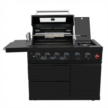 Deluxe Stainless Steel Gas BBQ Grill