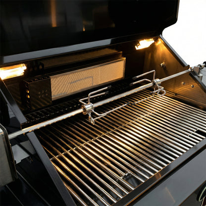 Deluxe Stainless Steel Gas BBQ Grill