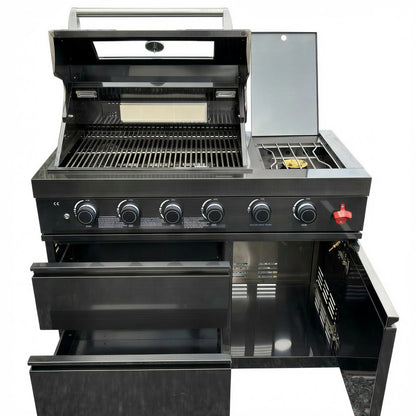 Deluxe Stainless Steel Gas BBQ Grill