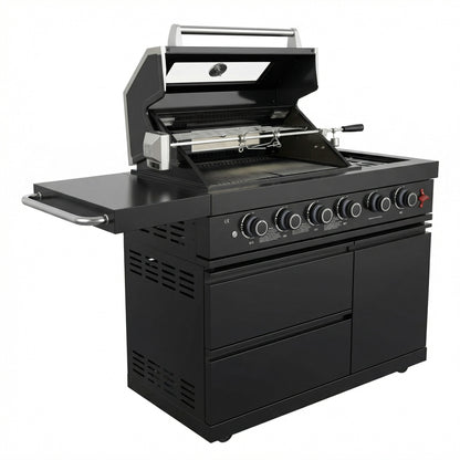 Deluxe Stainless Steel Gas BBQ Grill