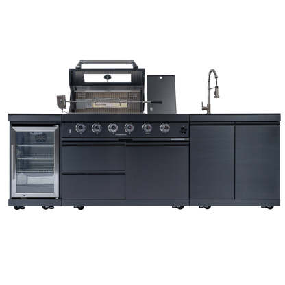 46‘ Deluxe Stainless Steel Propane Gas Grill