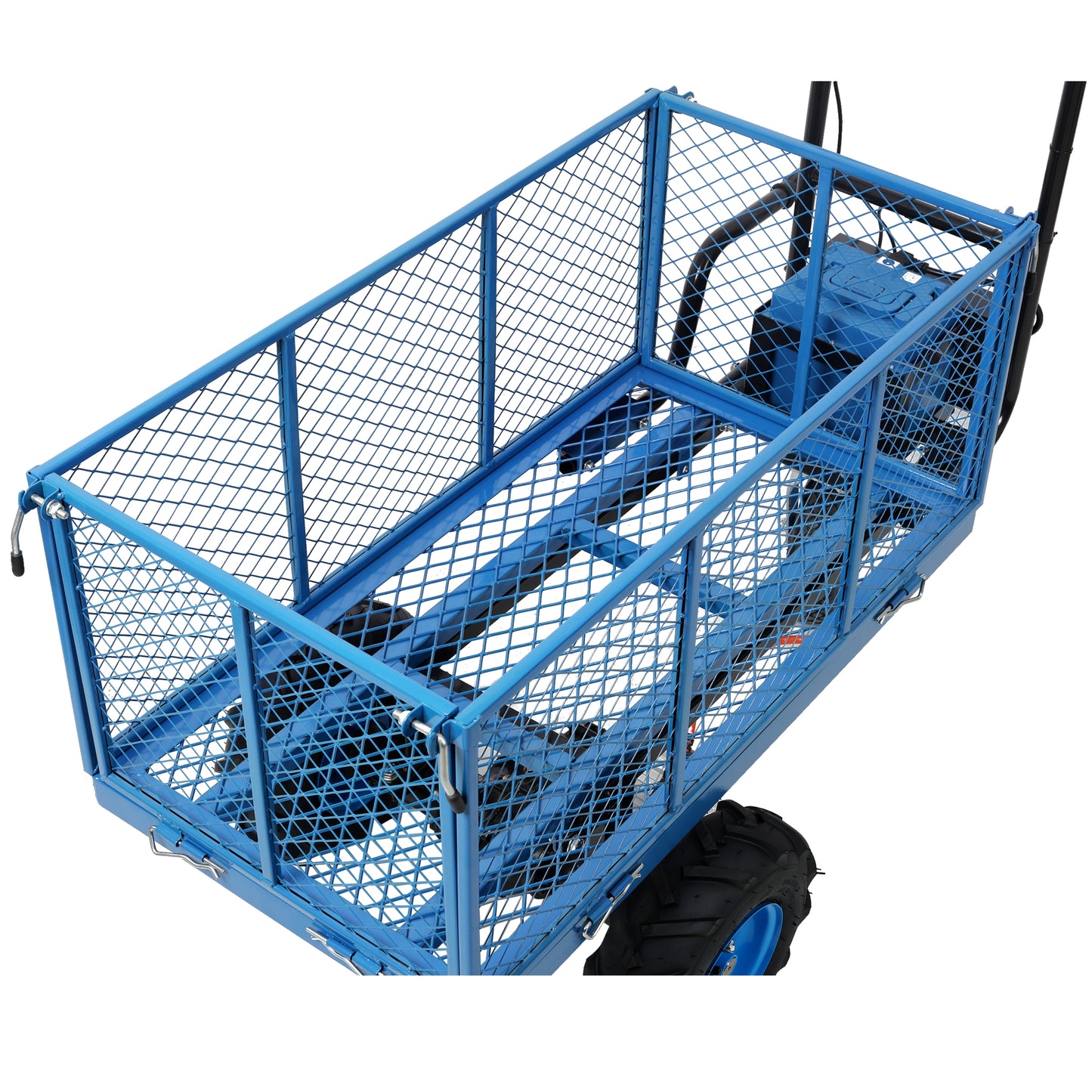 Electric Powered Utility Wheelbarrow Garden Wagon Dump Cart