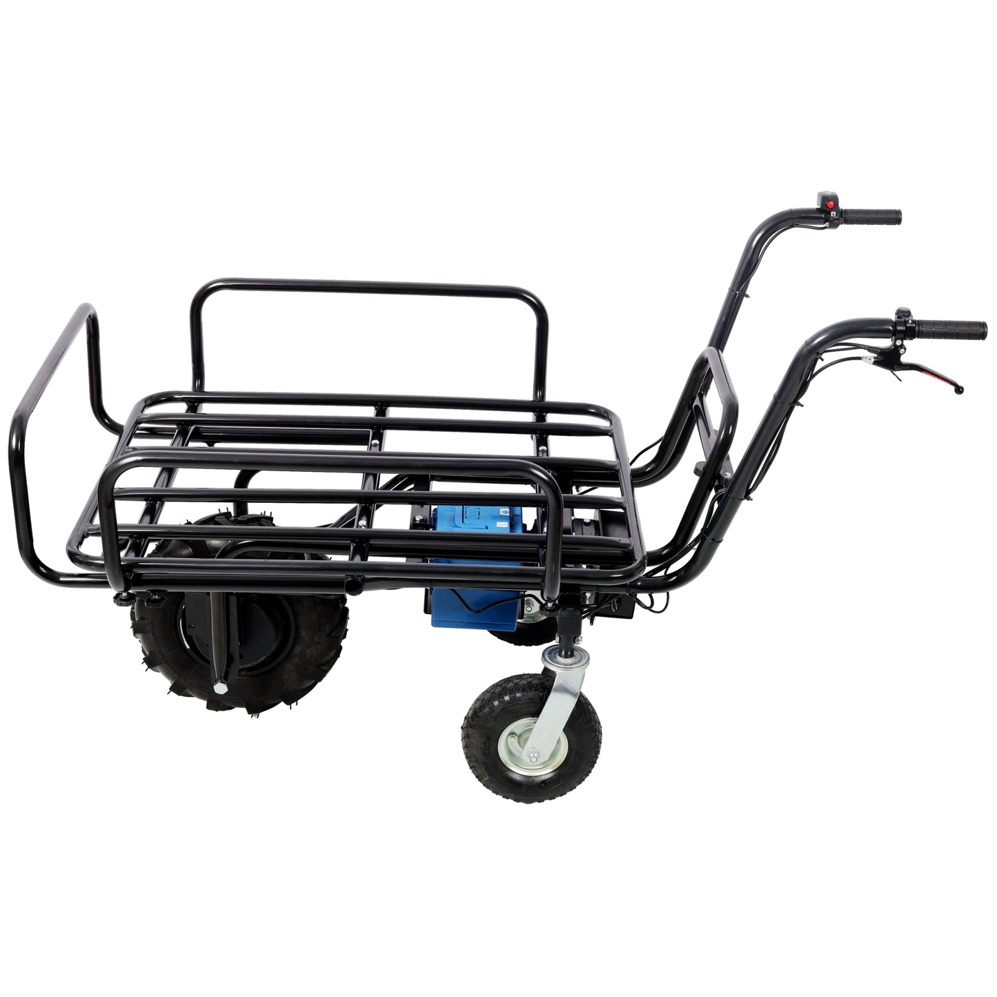 Electric Wheelbarrow 265 lbs Load Capacity Garden Transportation Cart