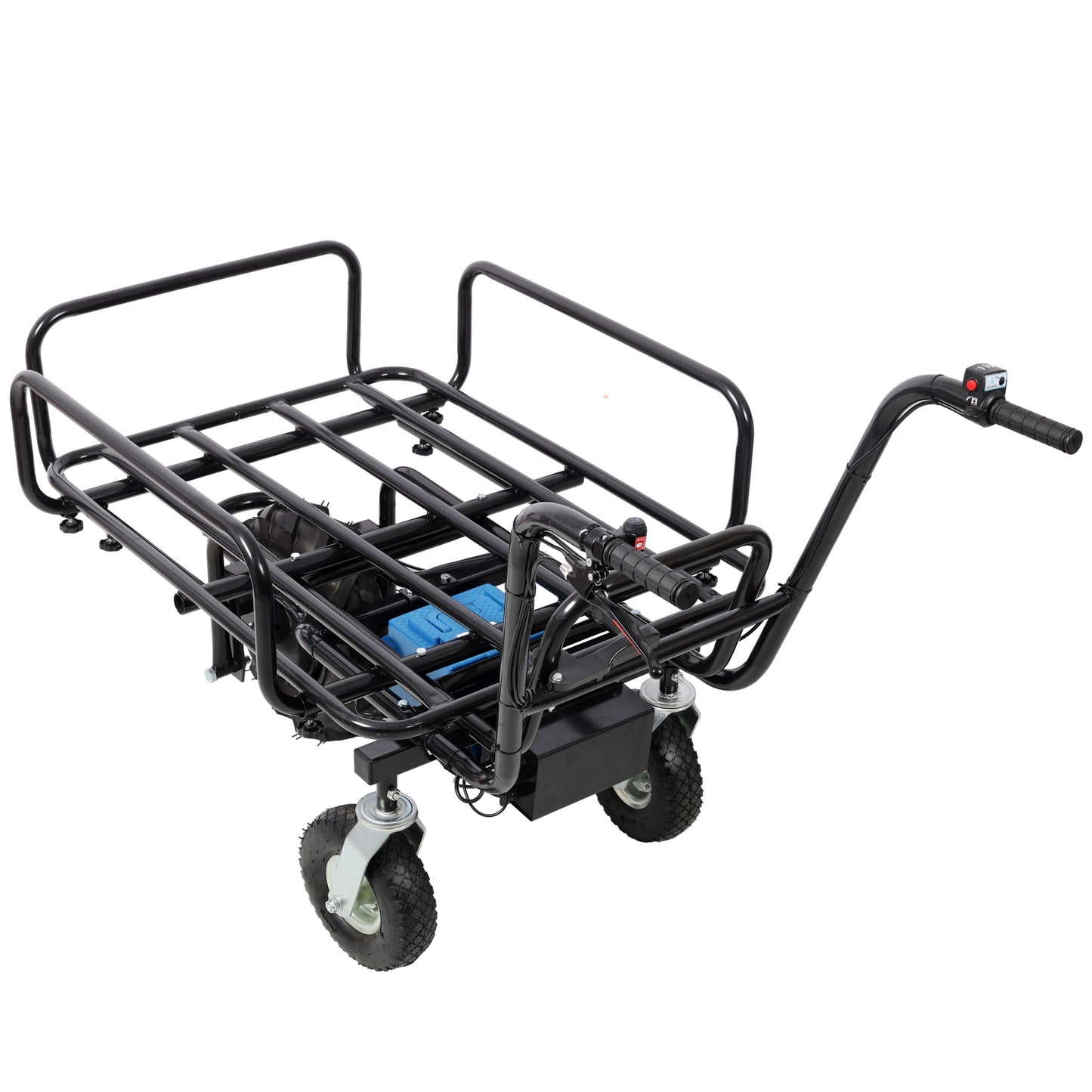 Electric Wheelbarrow 265 lbs Load Capacity Garden Transportation Cart