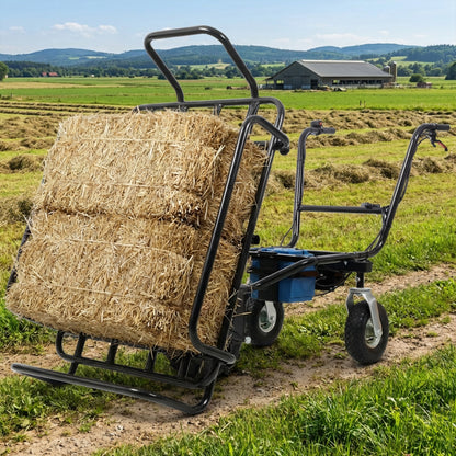 Electric Wheelbarrow 265 lbs Load Capacity Garden Transportation Cart