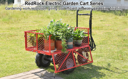 Electric Wheelbarrow Utility Cart