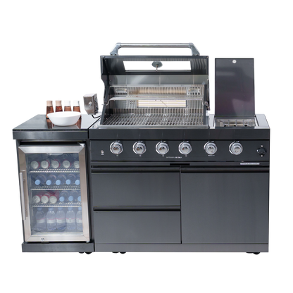 Stainless Steel Gas Grill Set