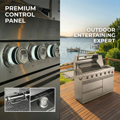 Outdoor Stainless Steel Gas Grill