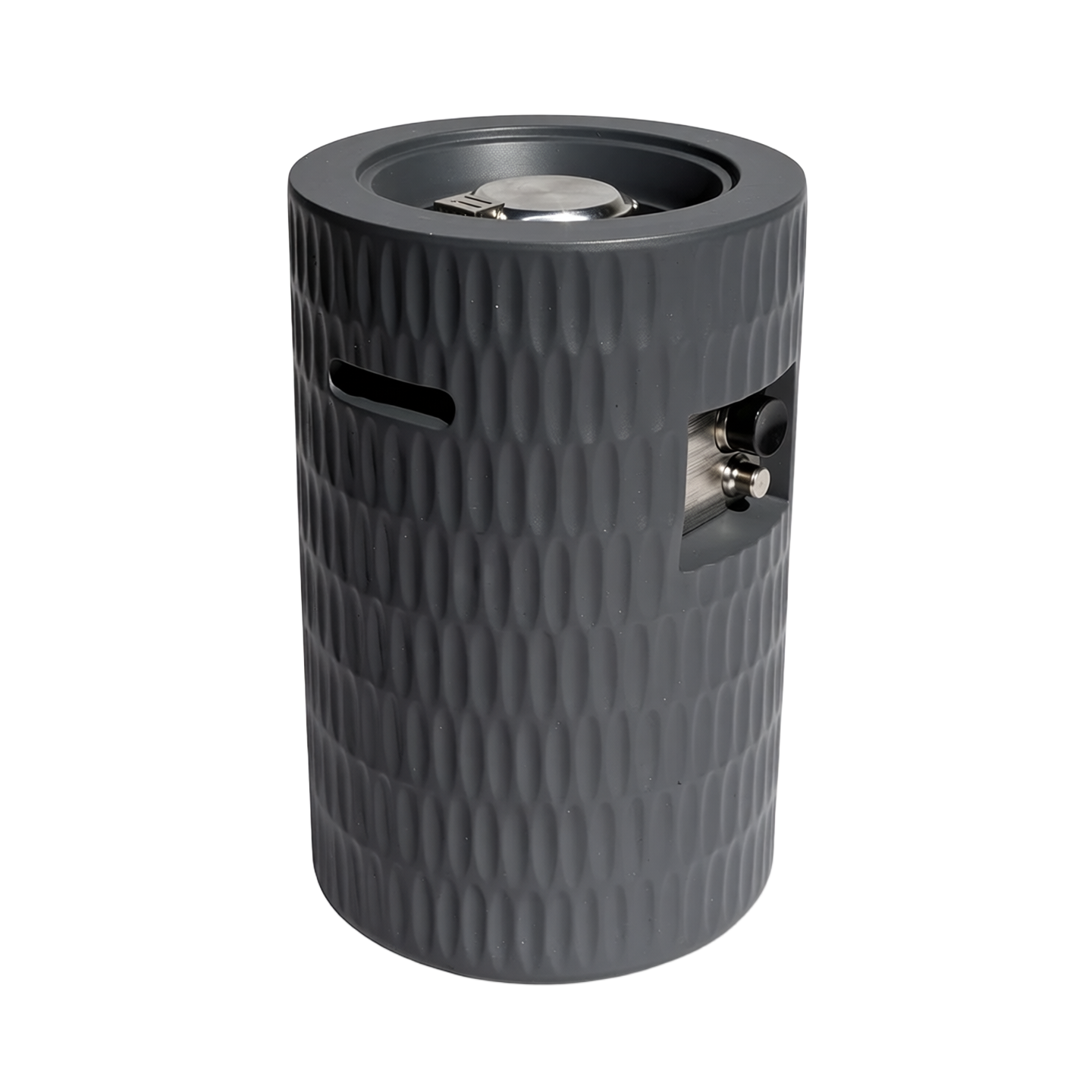 Cylindrical Propane Fire Pit