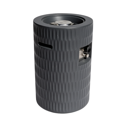 Cylindrical Propane Fire Pit
