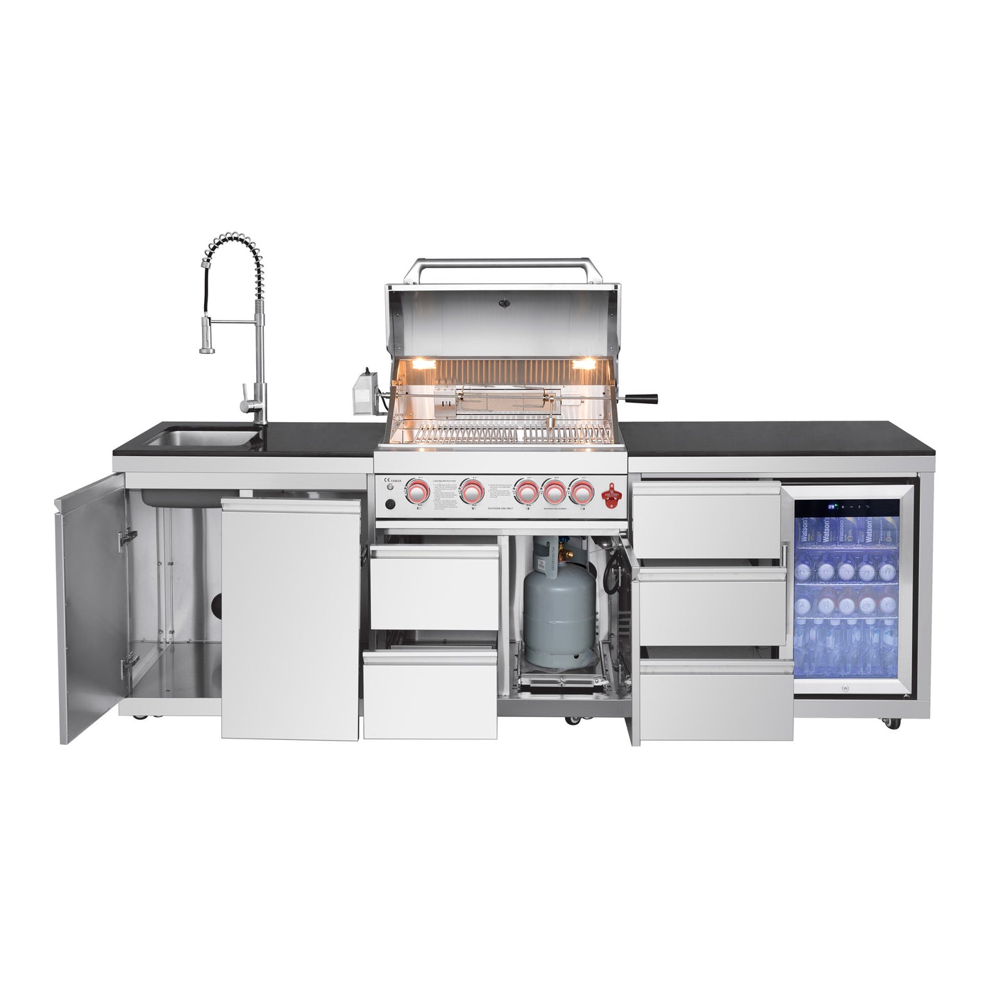 Propane Gas BBQ Grill 59500 BTU