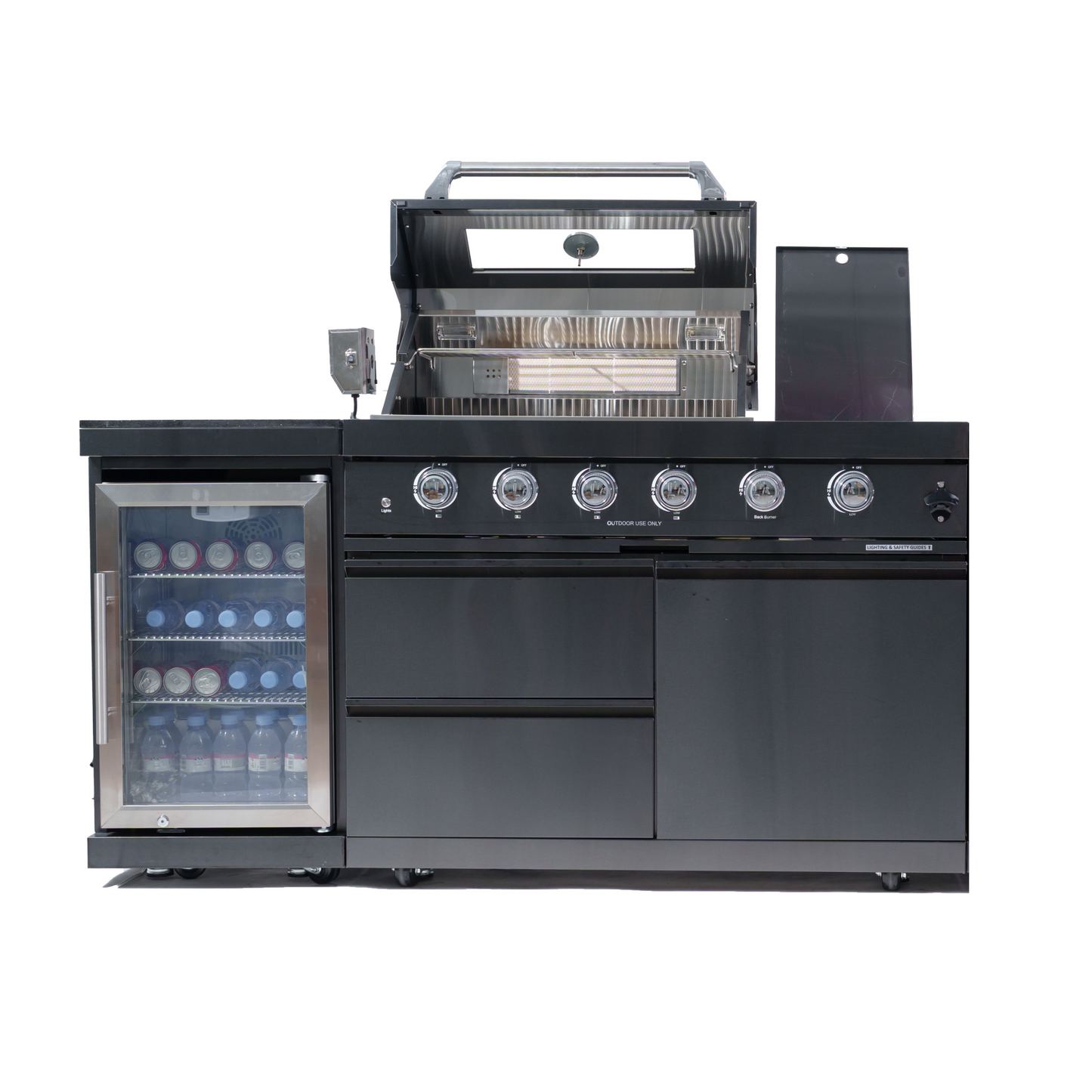Stainless Steel Gas Grill Set