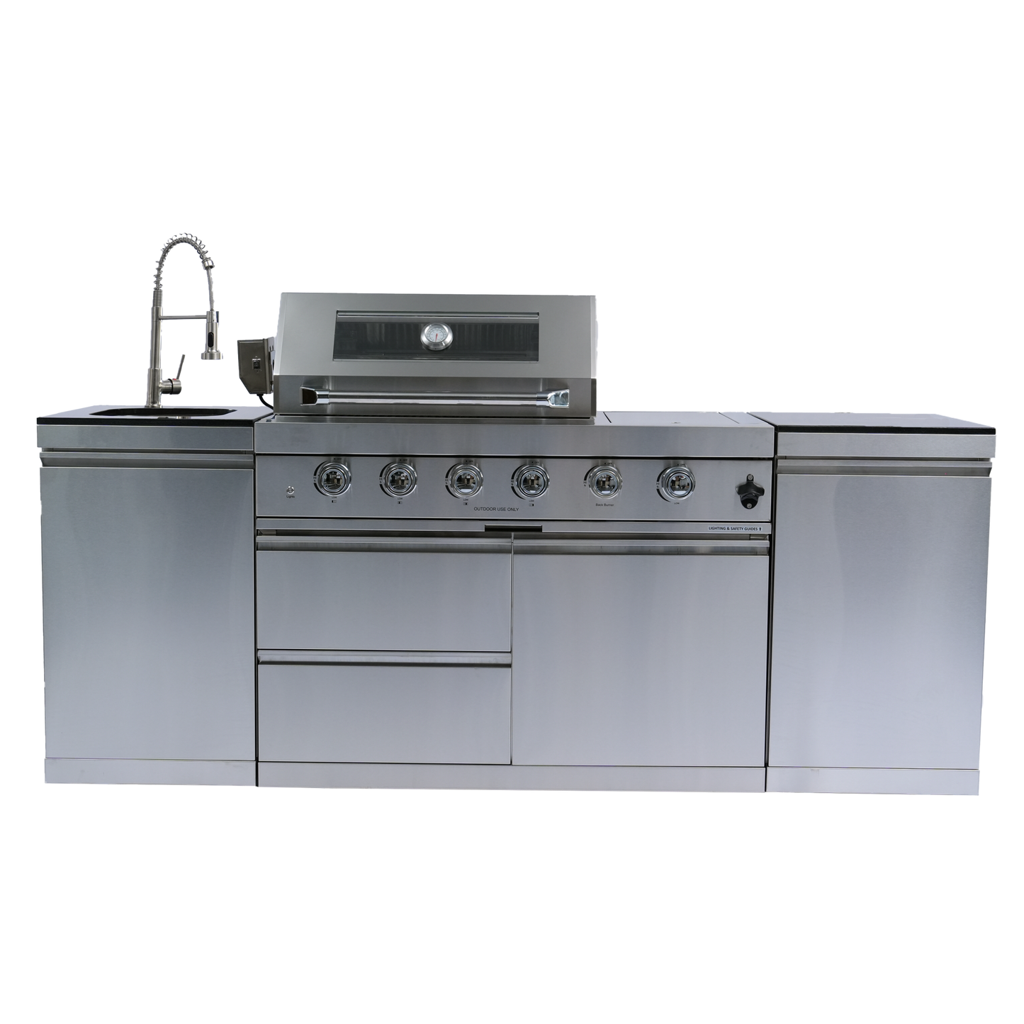 Stainless Steel Propane Barbecue Grill