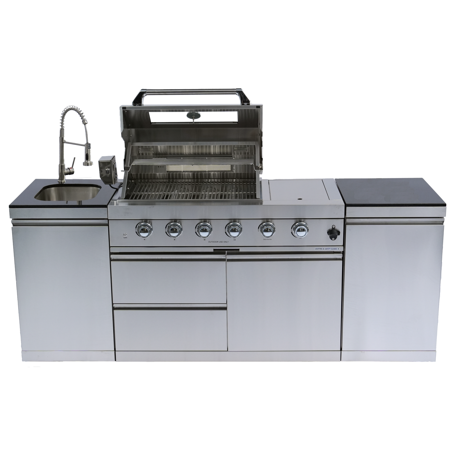 Stainless Steel Propane Barbecue Grill