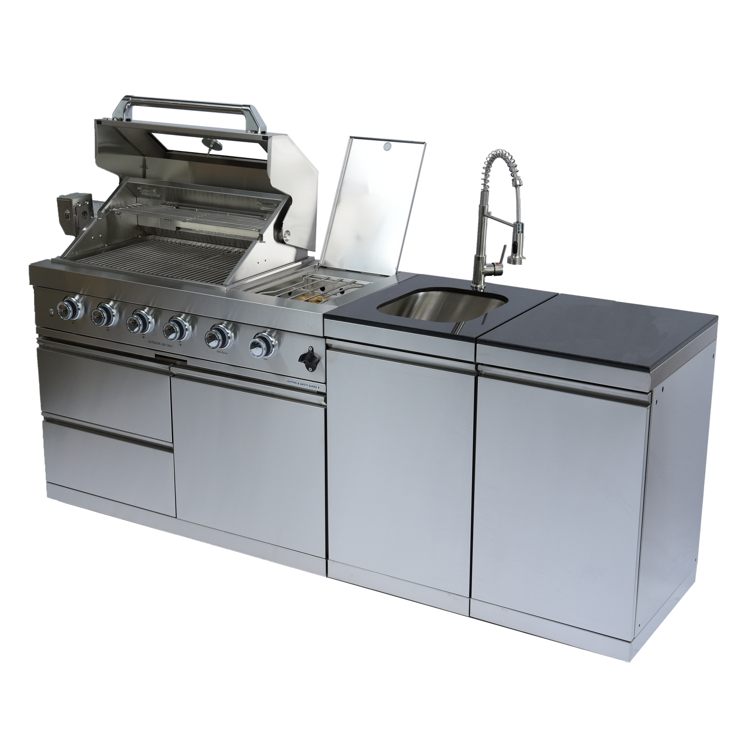 Stainless Steel Propane Barbecue Grill