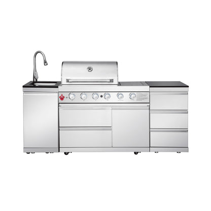 Stainless Steel Propane Gas BBQ Grill