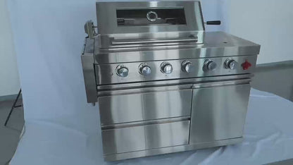 Outdoor Stainless Steel Gas Grill