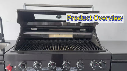 102" Multifunctional Deluxe Gas Grill