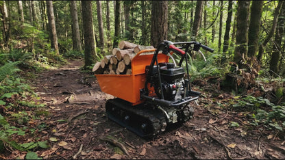 660 lb Loading Capacity Track Barrow