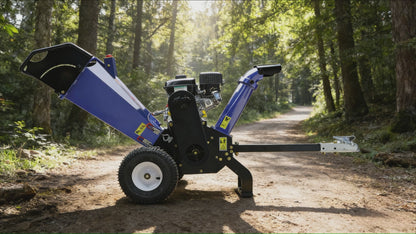 4-Inch 208cc 6.5HP Gas Powered Wood Chipper