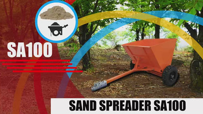 71 Gal Towable Sand spreader
