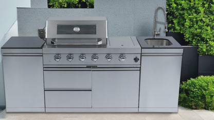 Stainless Steel Propane Barbecue Grill