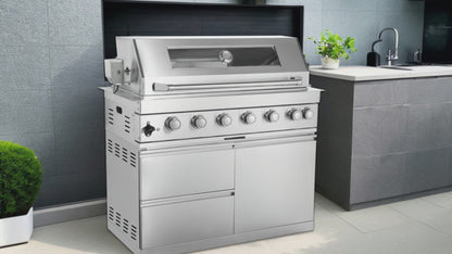 43-Inch 6-Burner 85000 BTU Stainless Steel Gas Grill